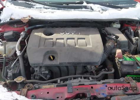 2009 Toyota Corolla S z USA, uszkodzony, nr VIN 2T1BU40E09C009848